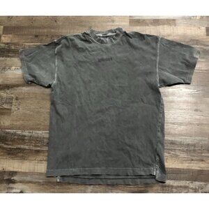 Gymshark Mens Medium Gray Acid Wash Short Sleeve Athletic T Shirt